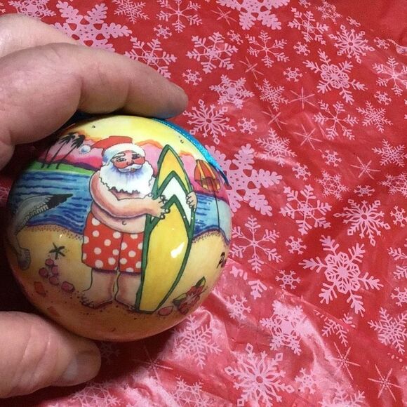 Vintage pair of Gift corp Puerto Rico ornaments - Picture 1 of 7